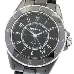 CHANEL J12 H5697 Black ceramic date black Dial Automatic Men's Watch_897458